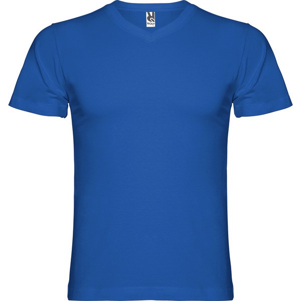 Roly CA6503 - Pánské Tričko SAMOYEDO s Dvojitou V-Výstřihem