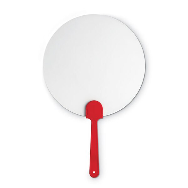 PAYPAY Frosted Transparent Manual Hand Fan - GiftRetail IT3491