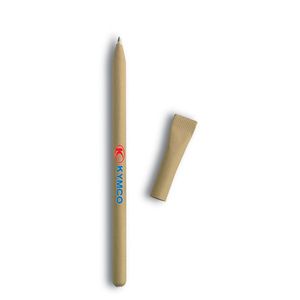 ARTEL Eco-Friendly Recycled Paper Ballpoint Pen with Cap