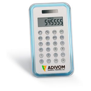 CULCA Compact 8-Digit Dual Power Aluminum Calculator