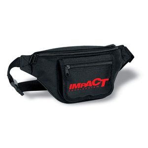 FRUBI Durable Polyester Waist Bag with Card Pocket