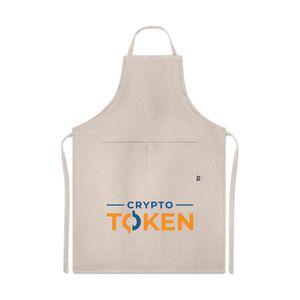 NAIMA APRON Nastavitelná zástěra z konopí - GiftRetail MO6164