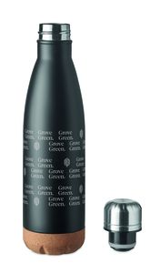 ASPEN CORK Láhev s dvojitou stěnou 500 ml - GiftRetail MO6313