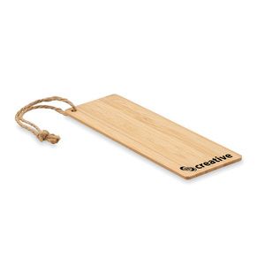 KUMAKU Eco-Friendly Bamboo Bookmark with Jute Cord