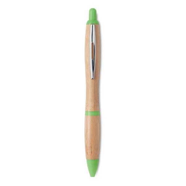 RIO BAMBOO Kuličkové pero ABS bambus - GiftRetail MO9485