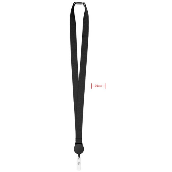 ZIP LANYARD Šnůrka na klíče a skipas držák - GiftRetail MO9852