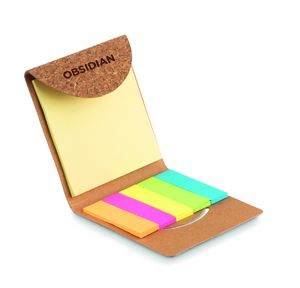 FOLDCORK Set lístečků v korkovém obalu