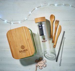 TUNDRA LUNCHBOX Skleněný box na jídlo s víkem