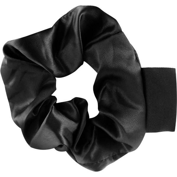 Goya 52530 - Saténový scrunchie s textilní etiketou COMBIN