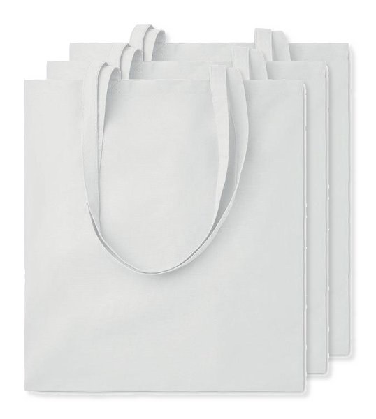 Balení 3 ks GiftRetail MO9268 - COTTONEL COLOUR + Barevná nákupní taška