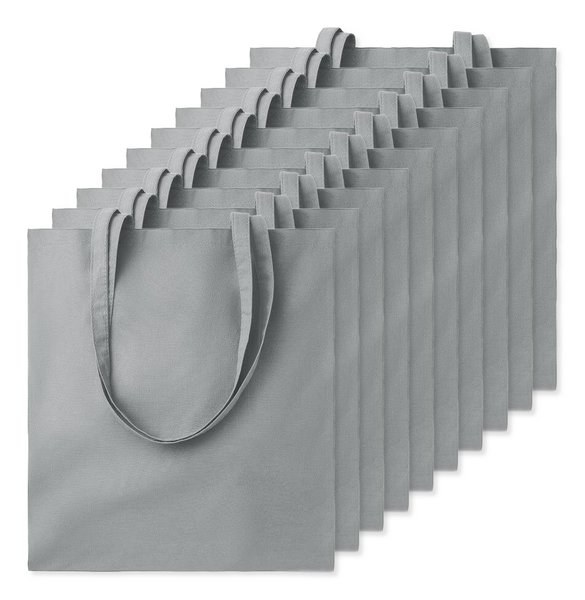 Balení 10 ks GiftRetail MO9268 - COTTONEL COLOUR + Barevná nákupní taška