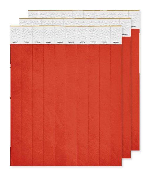 Balení 3 ks GiftRetail MO8942 - TYVEK Náramek pro účastníky akcí