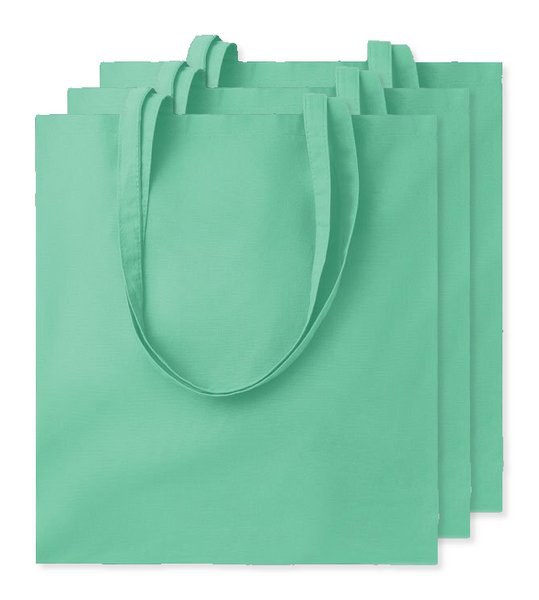 Balení 30 ks GiftRetail MO9268 - COTTONEL COLOUR + Barevná nákupní taška