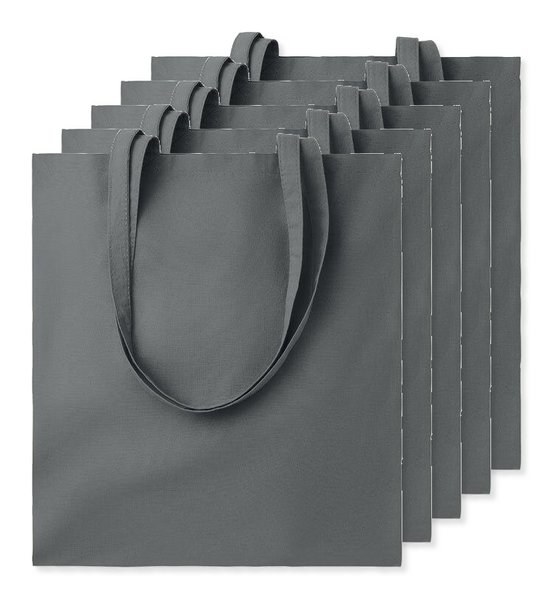 Balení 50 ks GiftRetail MO9268 - COTTONEL COLOUR + Barevná nákupní taška