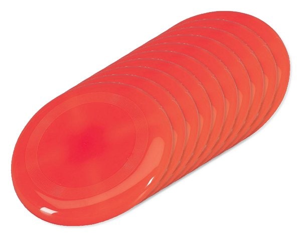 Balení 10 ks GiftRetail KC1312 - SYDNEY Venkovní Frisbee Pro Zábavu 23 cm