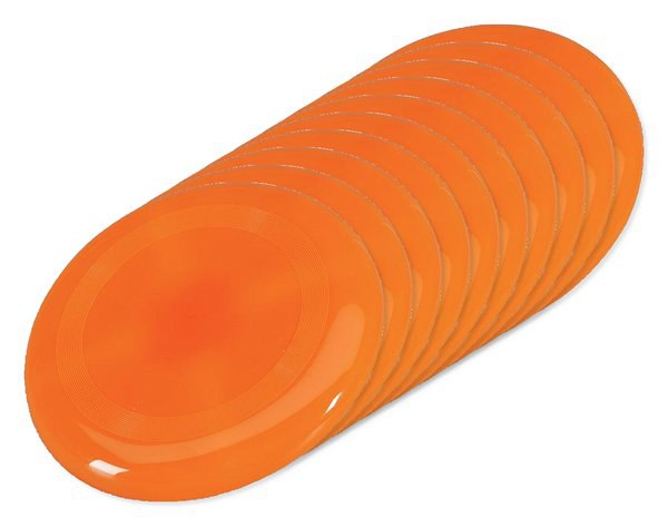 Balení 100 ks GiftRetail KC1312 - SYDNEY Venkovní Frisbee Pro Zábavu 23 cm
