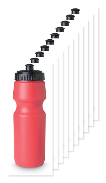 Balení 10 ks GiftRetail MO8933 - SPOT SEVEN Sportovní lahev 700 ml