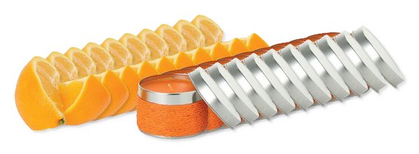 Balení 100 ks GiftRetail IT2873 - DELICIOUS Vonná svíčka