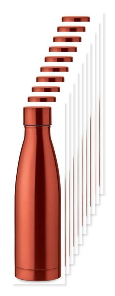 Balení 10 ks GiftRetail MO9812 - BELO BOTTLE Dvojstěnná 500ml láhev