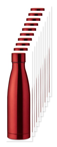 Balení 100 ks GiftRetail MO9812 - BELO BOTTLE Dvojstěnná 500ml láhev