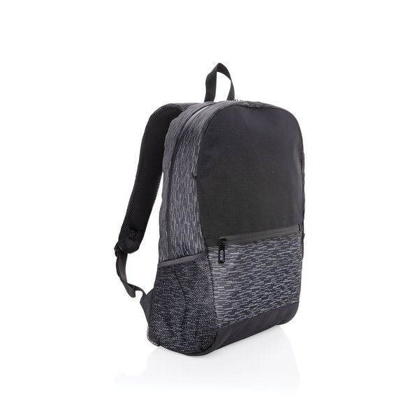 XD Collection P762.60 - AWARE™ RPET Reflective laptop backpack