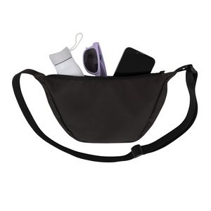 XD Collection P763.20 - Crescent AWARE™ RPET half moon sling bag