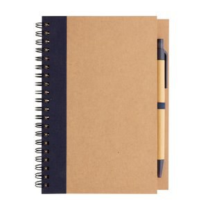 XD Collection P774.26 - Kraft spiral notebook with pen