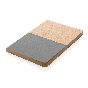 XD Collection P774.33 - A5 cork & kraft notebook