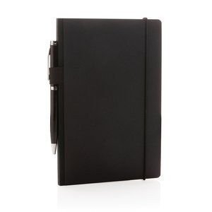 XD Collection P774.34 - Poznámkový blok A5 s tvrdou vazbou a kapsou