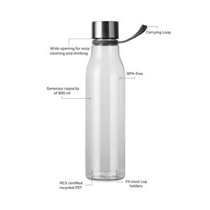 Vinga V43305 - VINGA Lean RCS RPET waterbottle 800 ML
