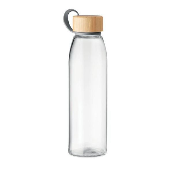 FJORD WHITE Skleněná 500 ml láhev - GiftRetail MO6246