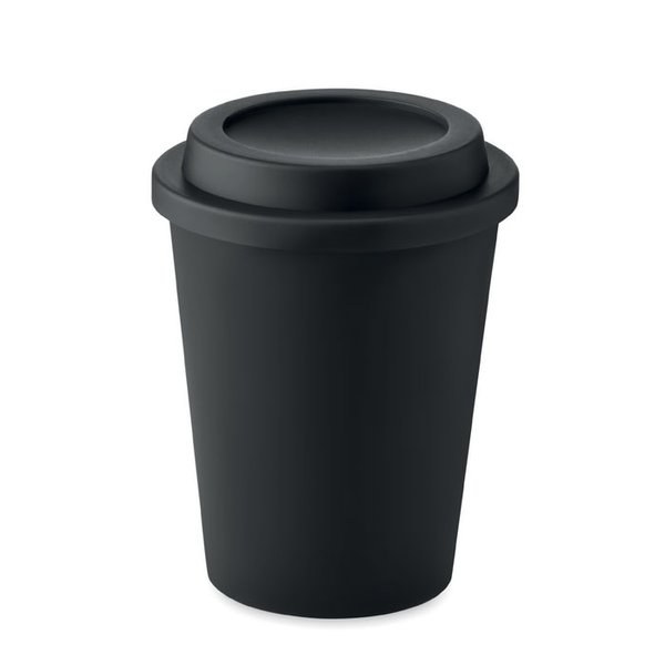SORA Double wall tumbler PP 300 ml - GiftRetail MO6583