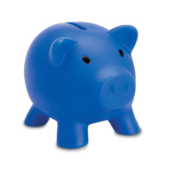 PVC Piggy Bank with ABS stopper - GiftRetail MO8132
