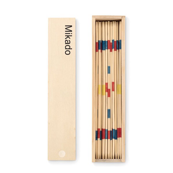MINI MIKADO Dřevěná Mikado Sada v Elegantní Krabičce - GiftRetail MO9189