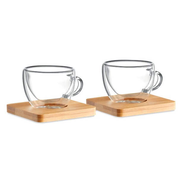 BELIZE Dva šálky na espresso - GiftRetail MO9709