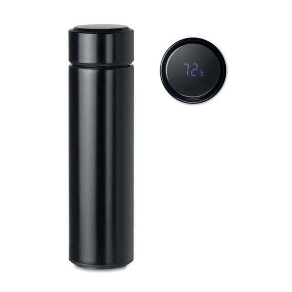 POLE Bottle with touch thermometer - GiftRetail MO9796