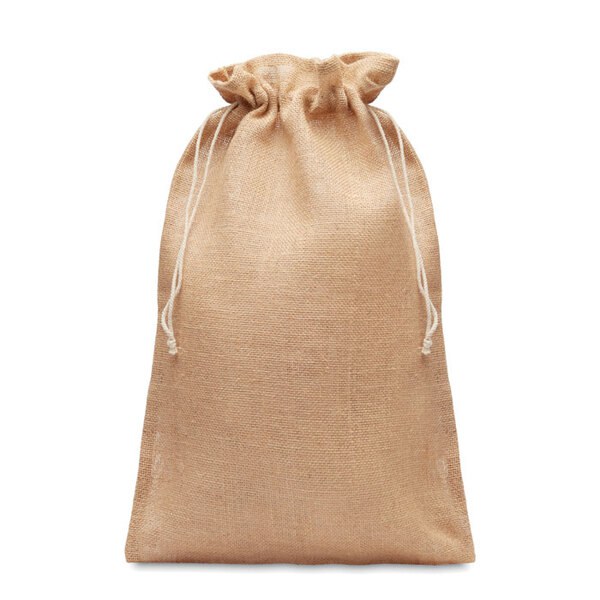 JUTE LARGE Velký dárkový jutový pytlík - GiftRetail MO9930
