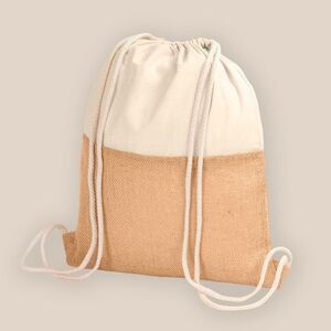 Goya 39018 - Cotton and Jute Backpack with Cotton Handles HORIZON