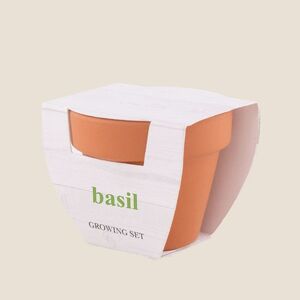 Goya 50549 - Hrnec z terakoty 5 cm s bazalkou BASIL