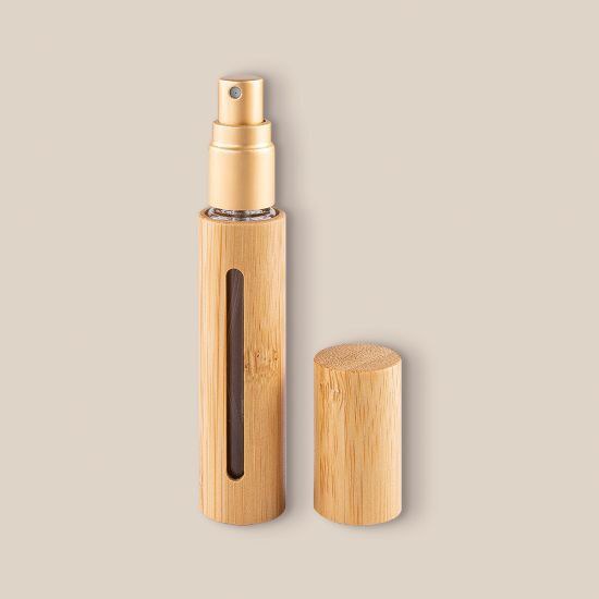 Goya 52503 - Parfémový atomizér z bambusu se sklem, 10ml RHIN