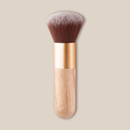 Goya 52518 - Víceúčelový makeup štětec z bukového dřeva s umělými vlasy KULM