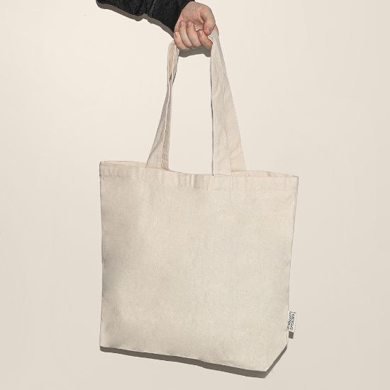 Goya 52571 - Recycled Cotton Bag with Inside Pocket LAKE