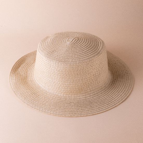 Goya 53014 - Klobouk z papíru s nastavitelným páskem CANOTIER