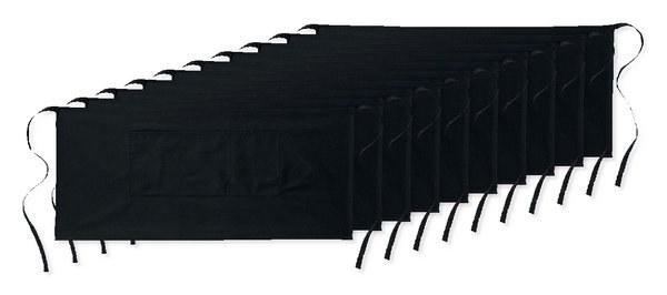 Pack of 100 GiftRetail MO8305 - JARED Waiters apron short 195 gr/m2
