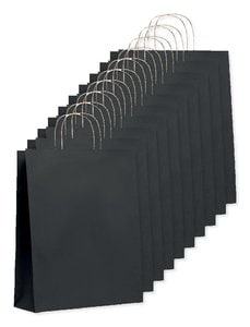 Balení 10 ks GiftRetail MO6174 - PAPER TONE L Velká dárková taška