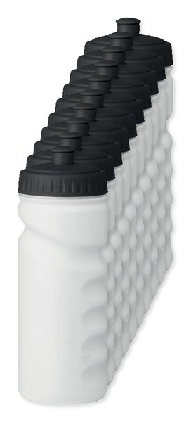 Pack of 100 GiftRetail MO9538 - SPOT EIGHT - Ergonomic BPA-Free 500ml Sports Water Bottle