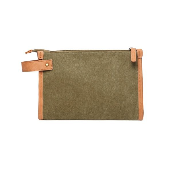 Vinga V5224 - VINGA Bosler GRS recycled canvas toiletry bag