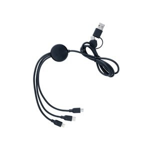 XD Collection P302.48 - Nabíjecí kabel 4 v 1 z RCS recyklovaného plastu a TPE