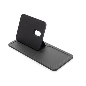 Swiss Peak P309.04 - Bezdrátová stolní nabíječka Swiss Peak 3v1 z RCS recykl. PU