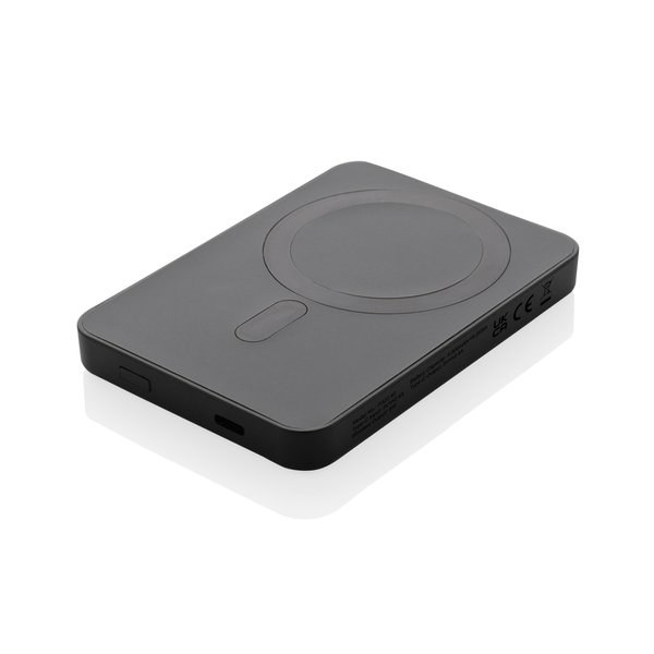 XD Collection P322.40 - Magnetická powerbanka 5000mAh Magnetix z RCS recykl. plastu